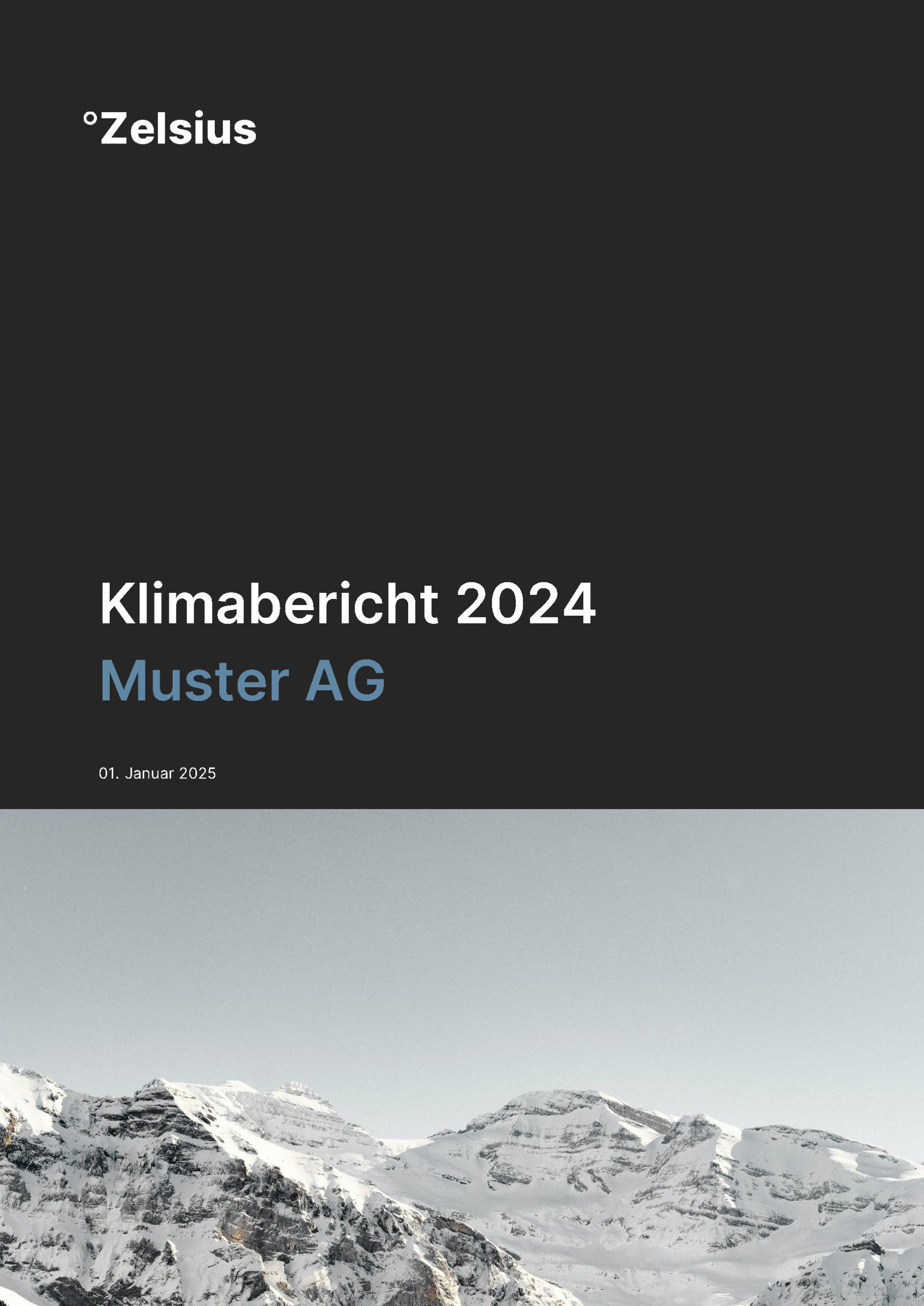 Der Klimabericht beinhaltet die C02-Bilanz sowie Hotspots Ihres Unternehmens.