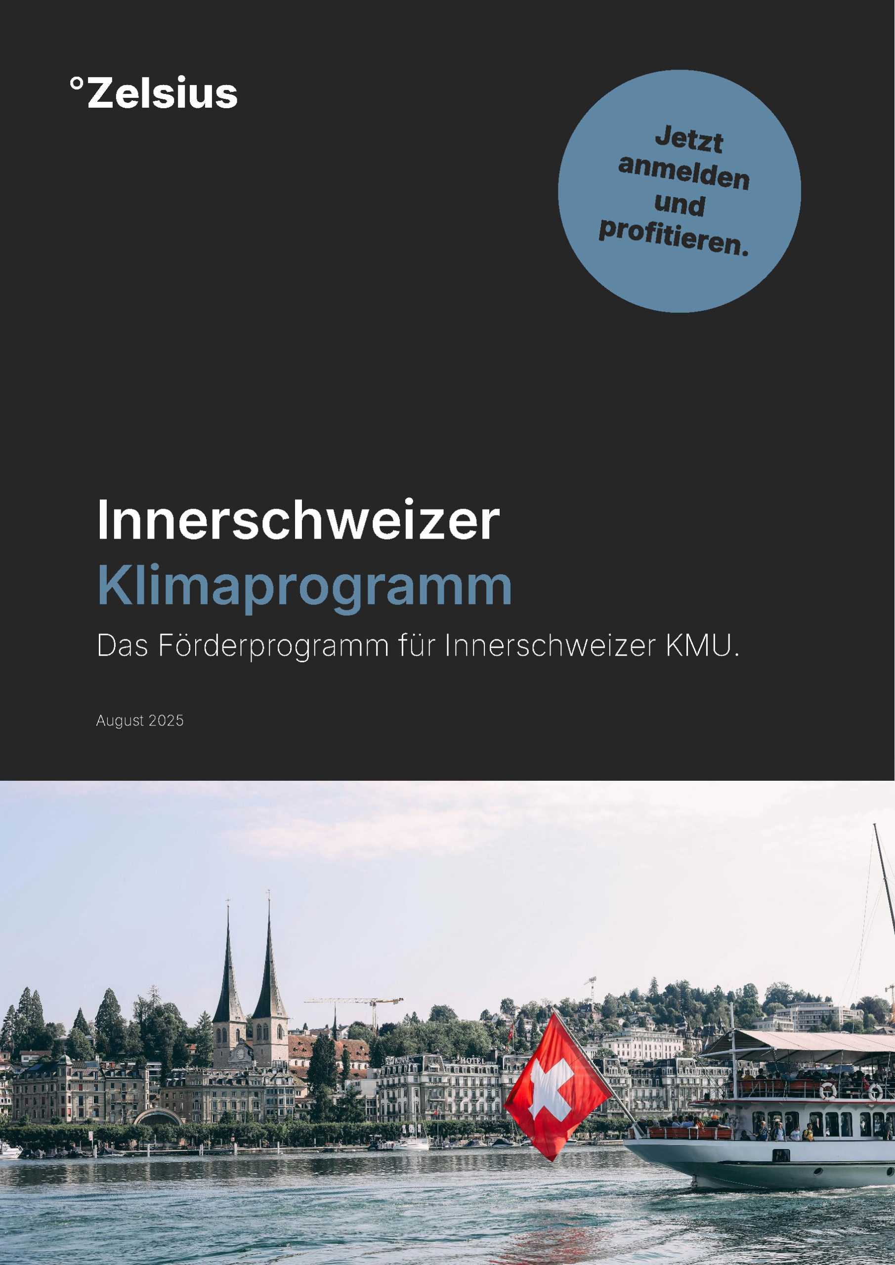 Flyer Innerschweizer Klimaprogramm